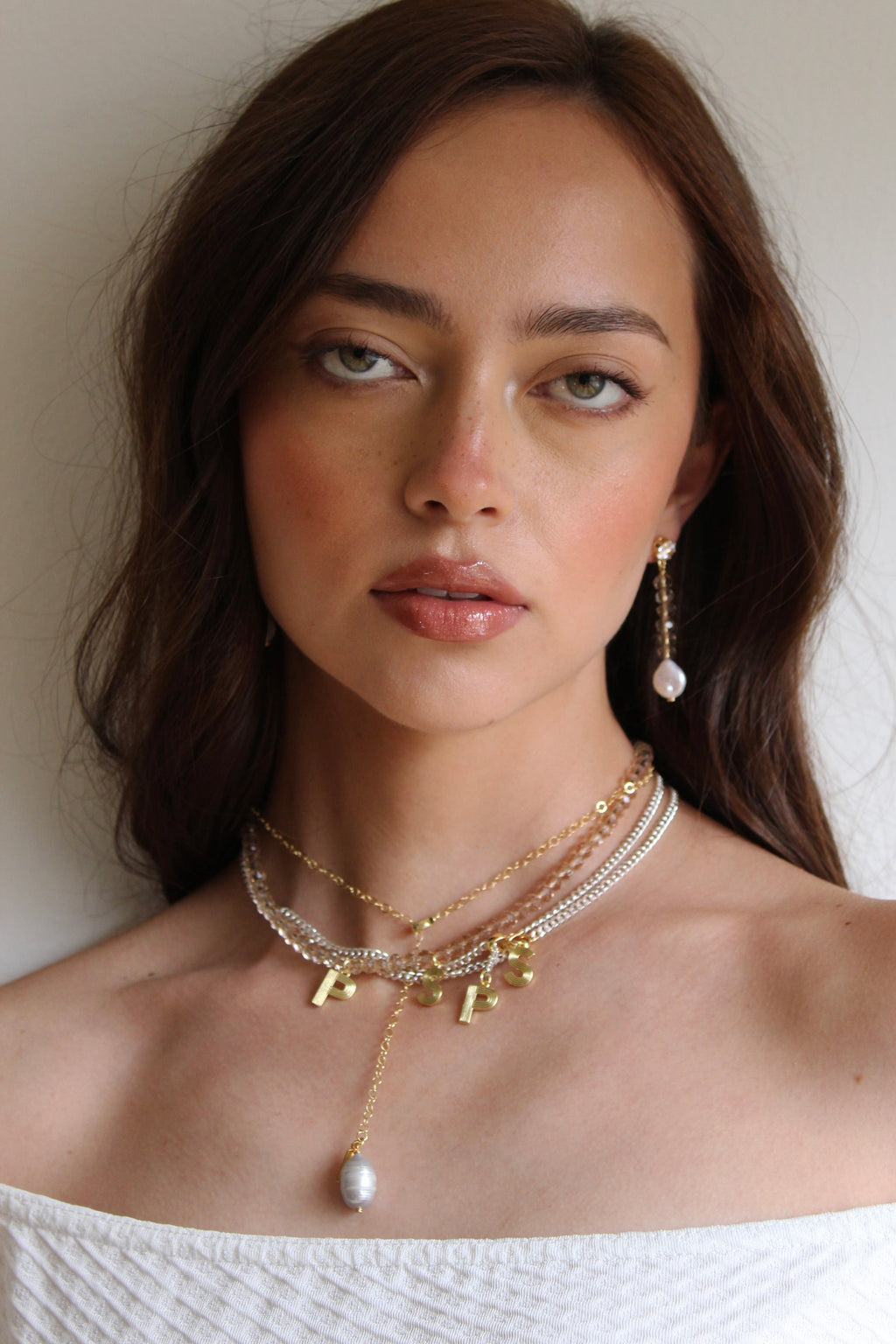 ALFABETO Necklace - 3 iniciales