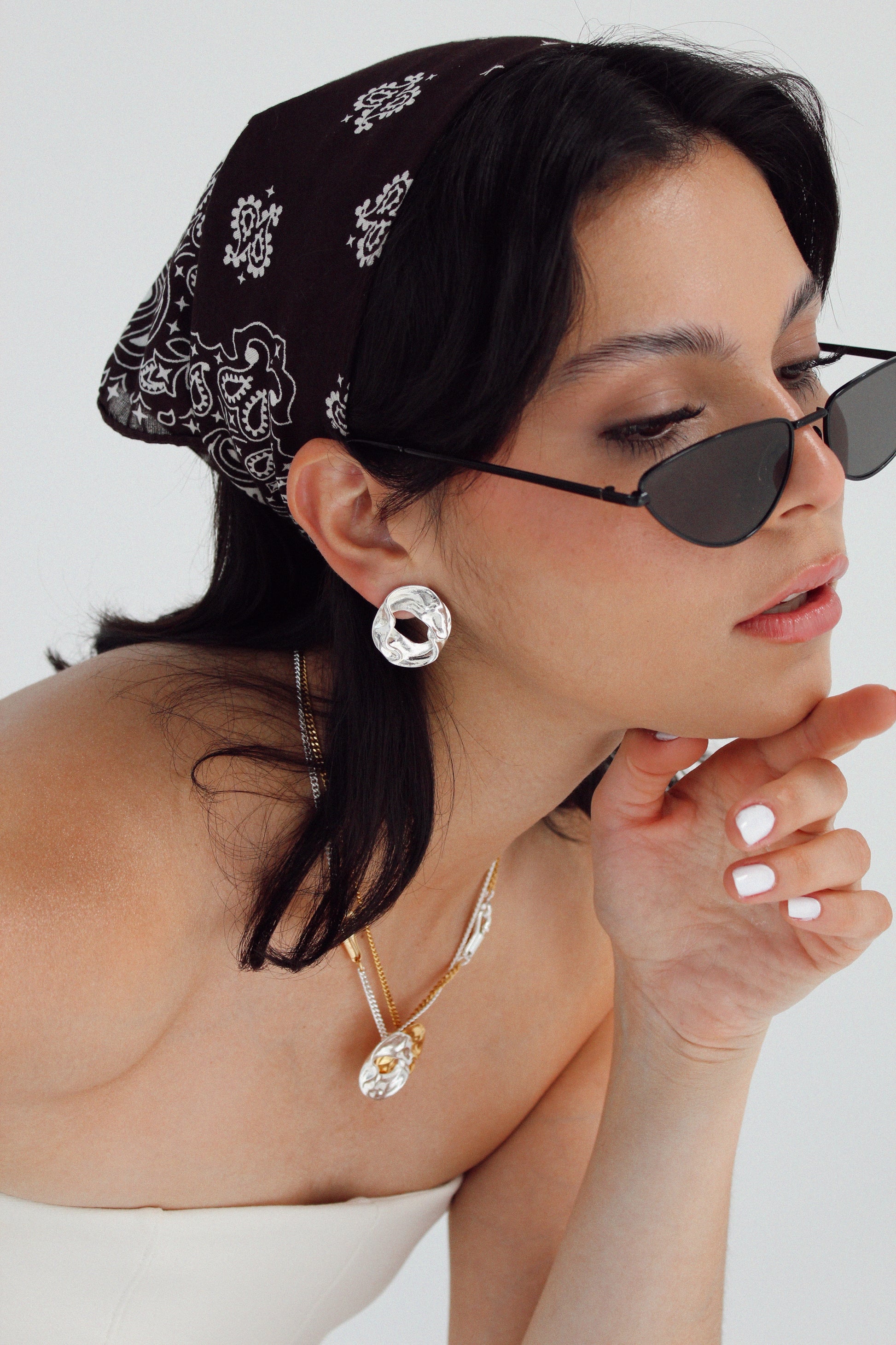 MELT Silver Earrings