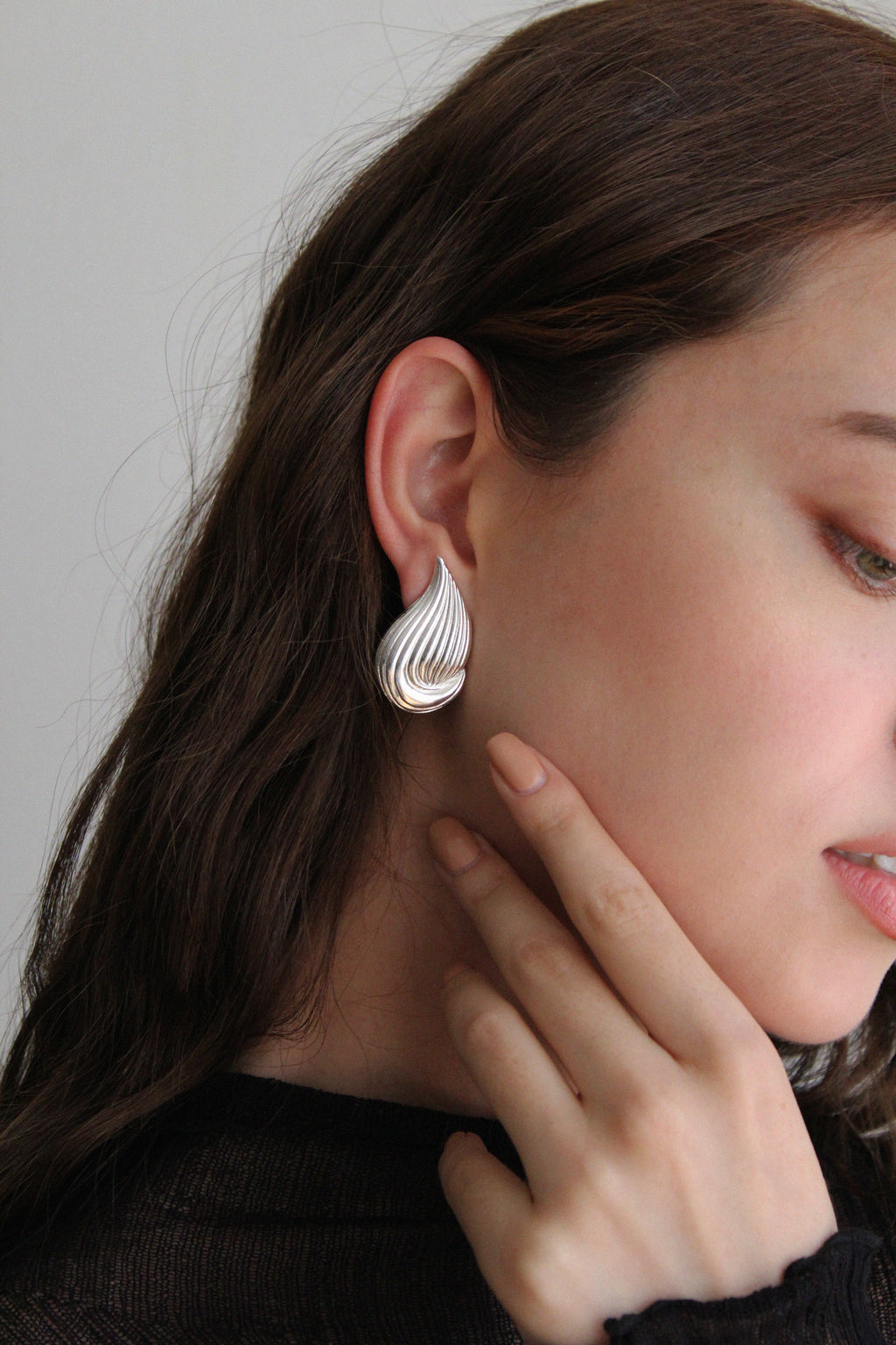 THE WAVE SILVER Earrings