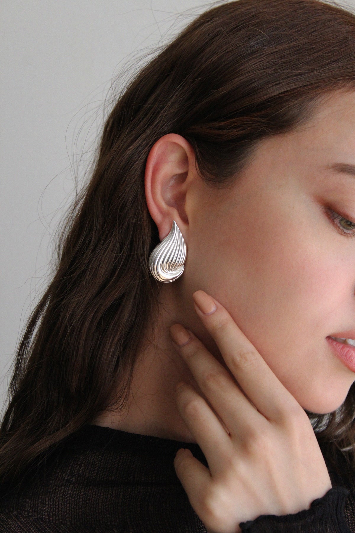 THE WAVE SILVER Earrings