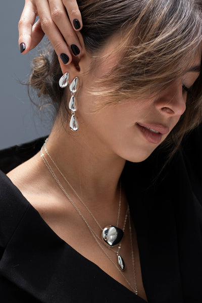 JASMINE TINY TRIPLE Silver