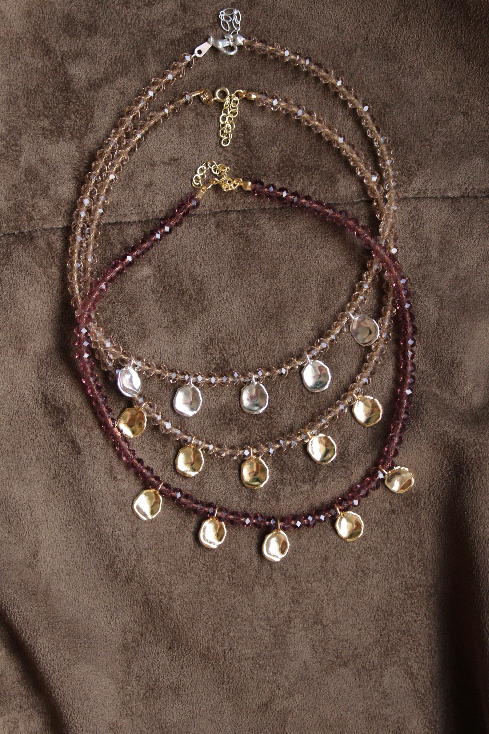 PETAL NUDE Gold Necklace