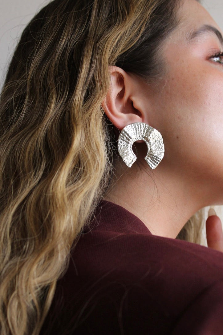 FLORA Earrings Silver
