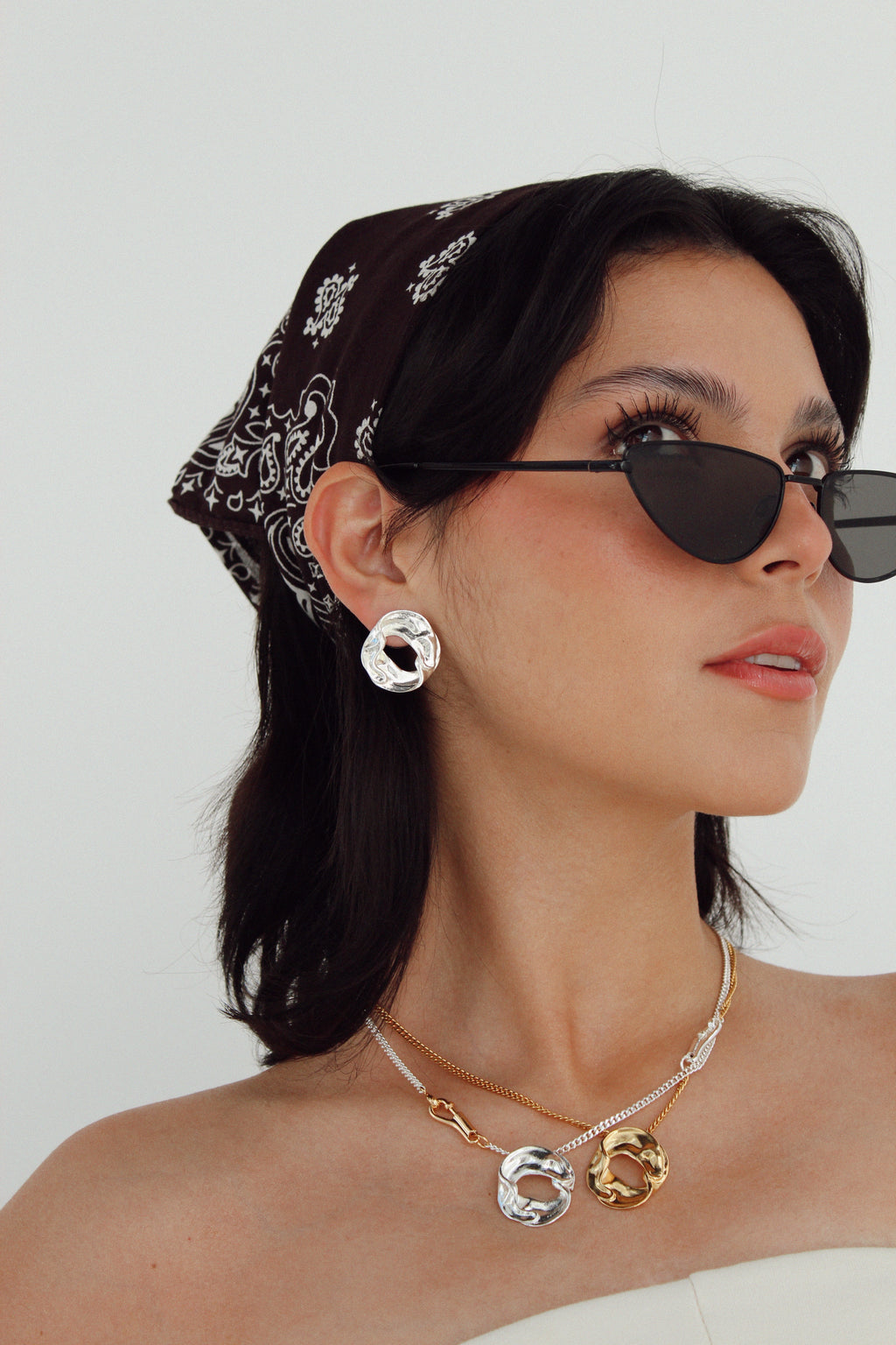MELT Silver Earrings