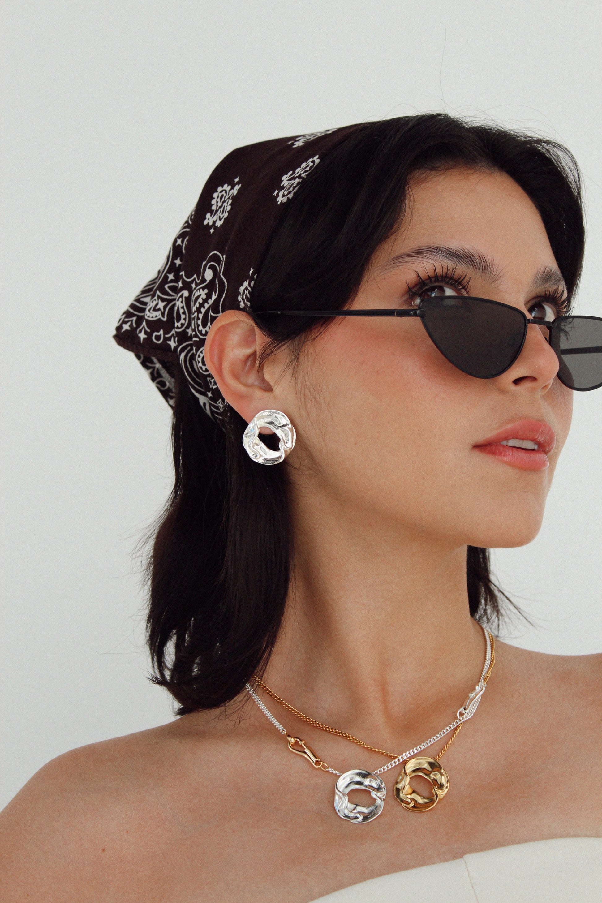 MELT Silver Earrings