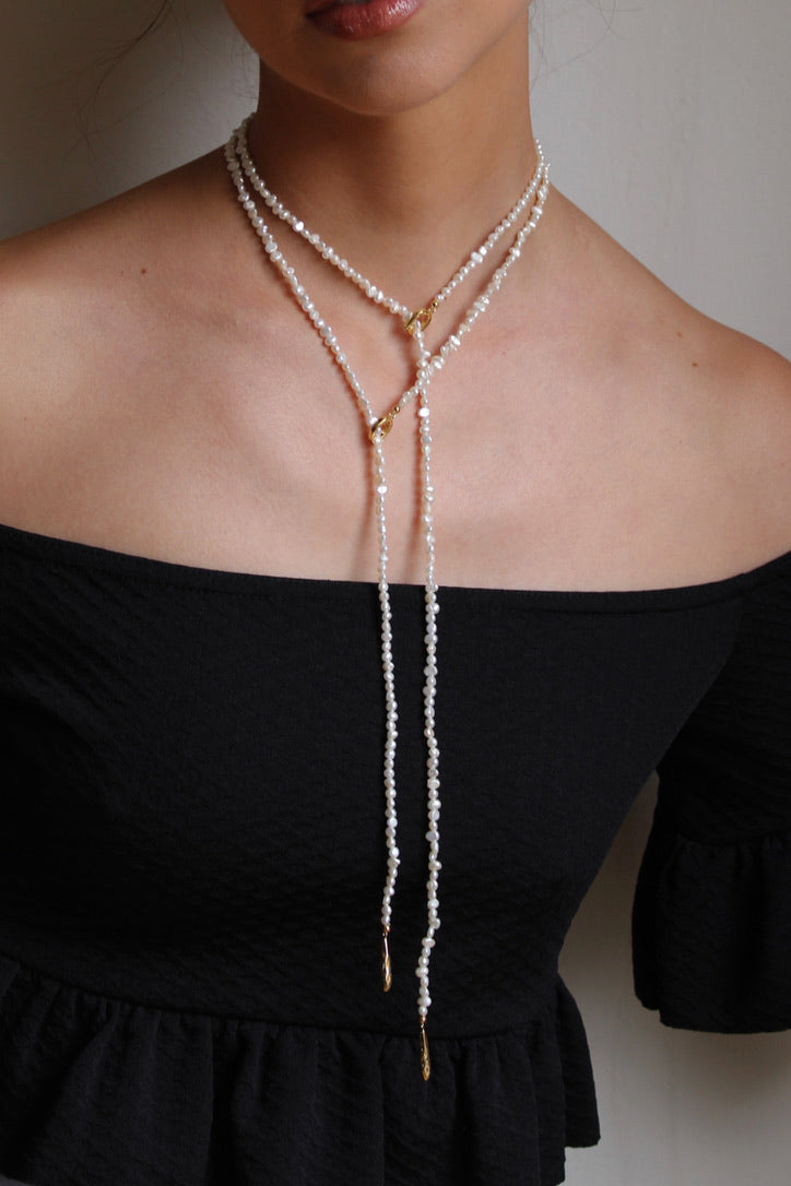 KAI Pearl lariat