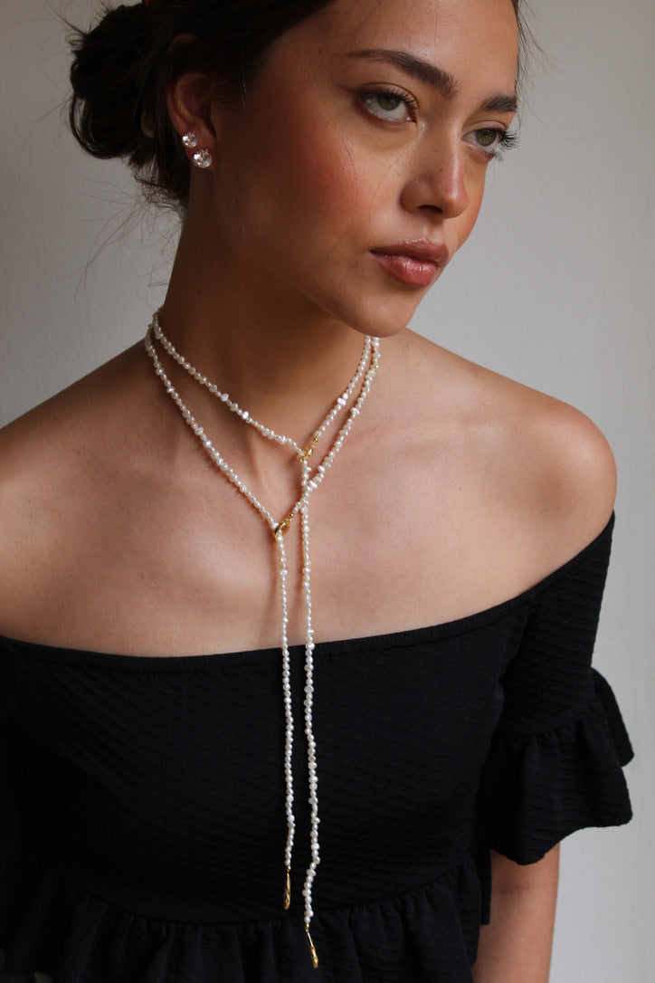 KAI Pearl lariat
