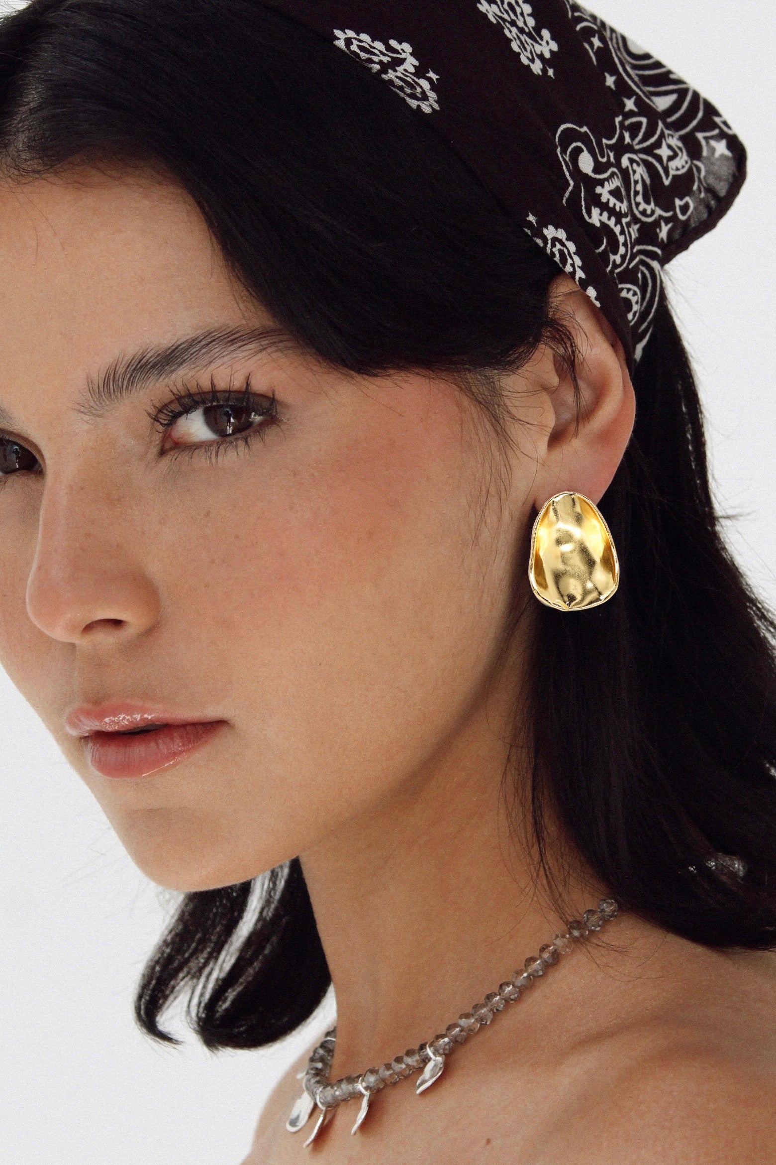 PETAL Gold Earrings