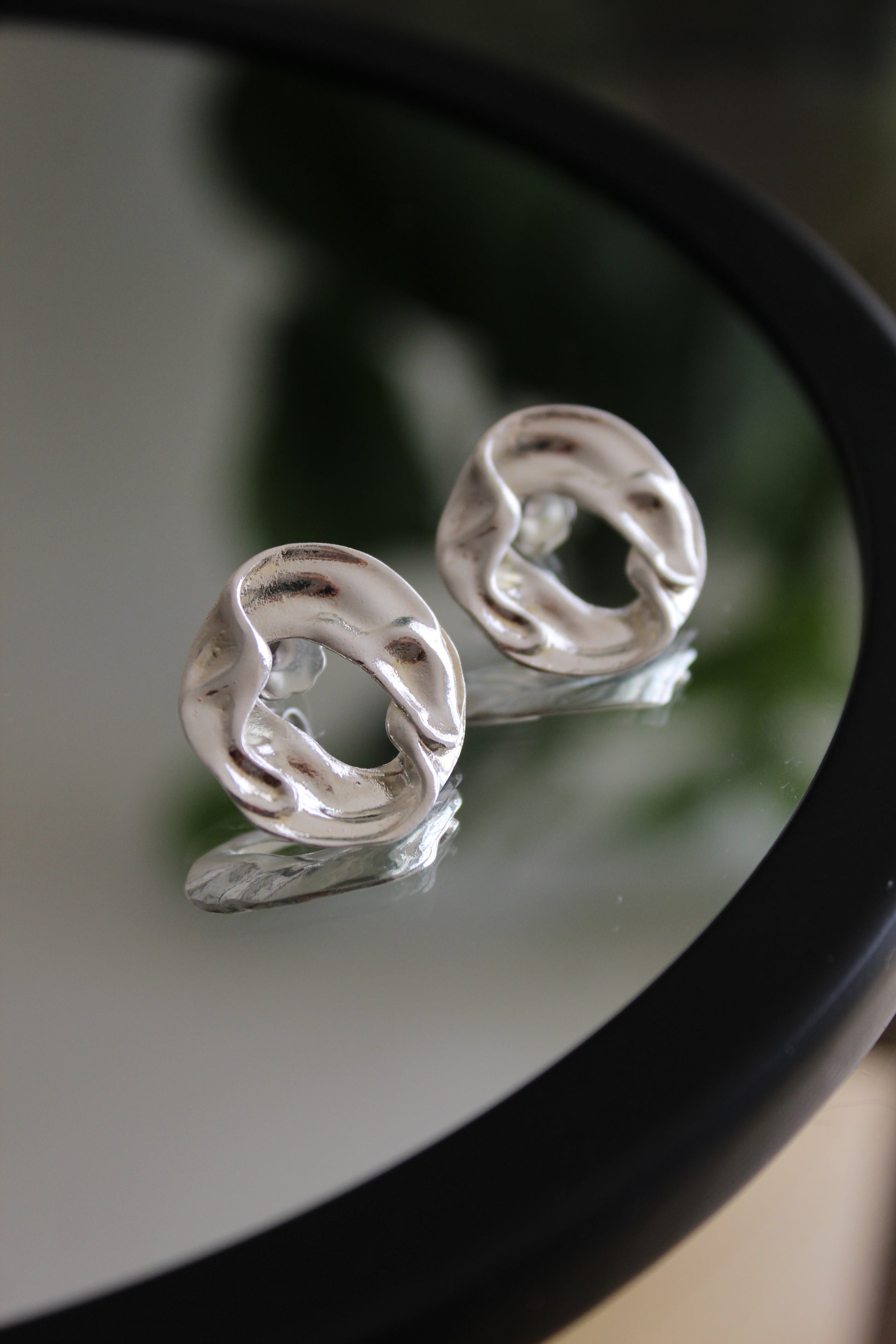 MELT Silver Earrings