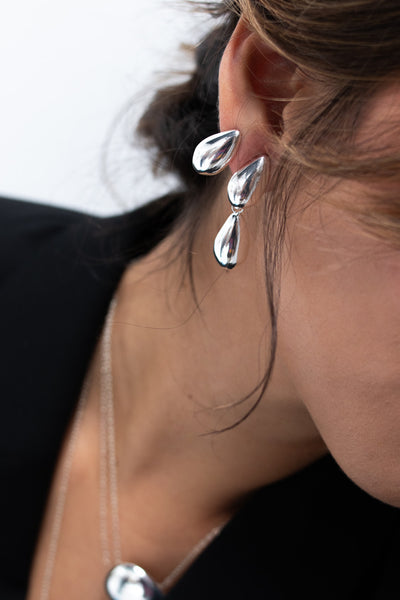 JASMINE TINY DOUBLE Silver