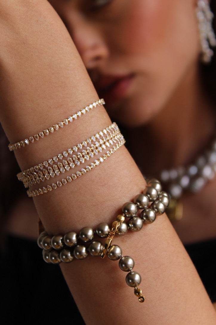 PEAR Tennis Bracelet