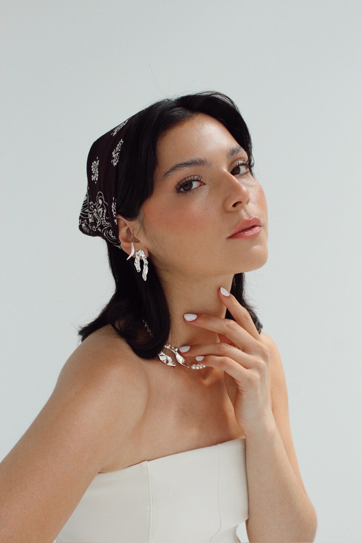 PALOMA MINI Silver Earrings