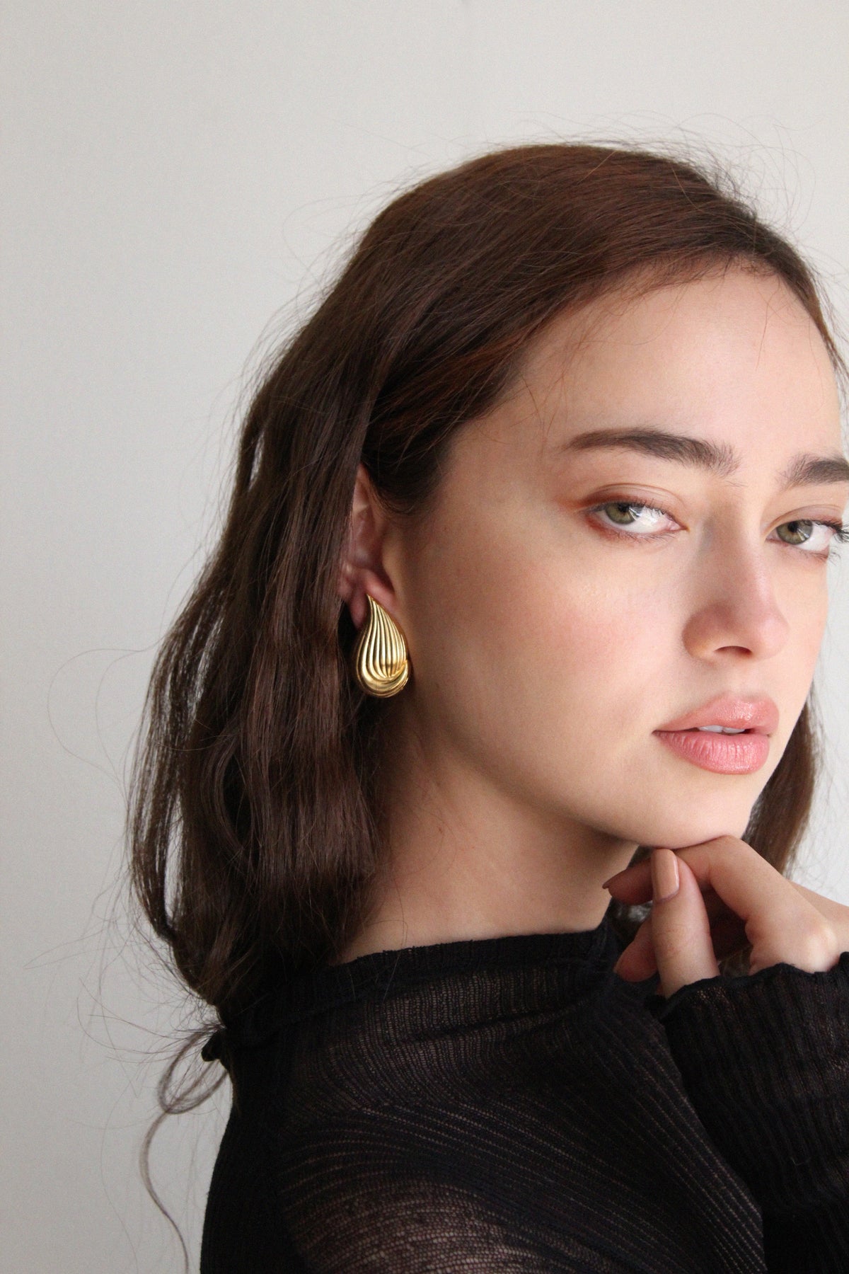 THE WAVE GOLD Earrings