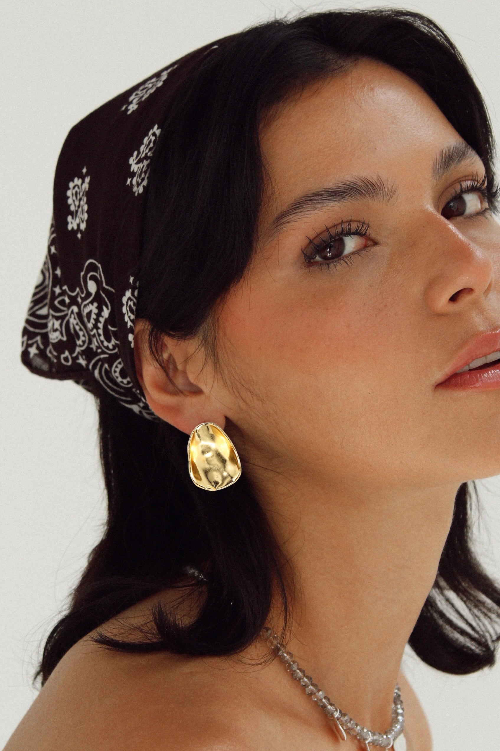 PETAL Gold Earrings