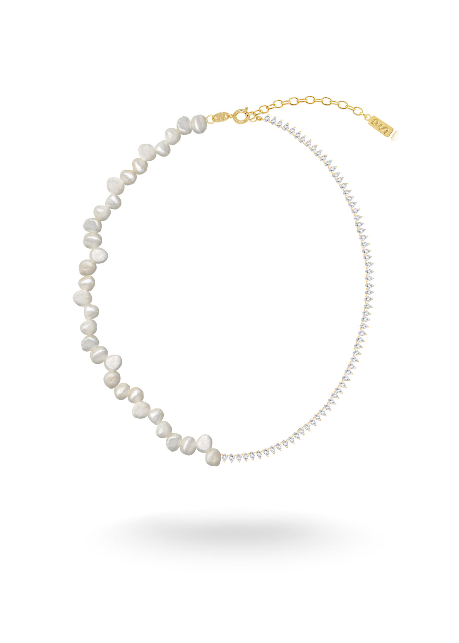 AMIRA Tennis Choker - White