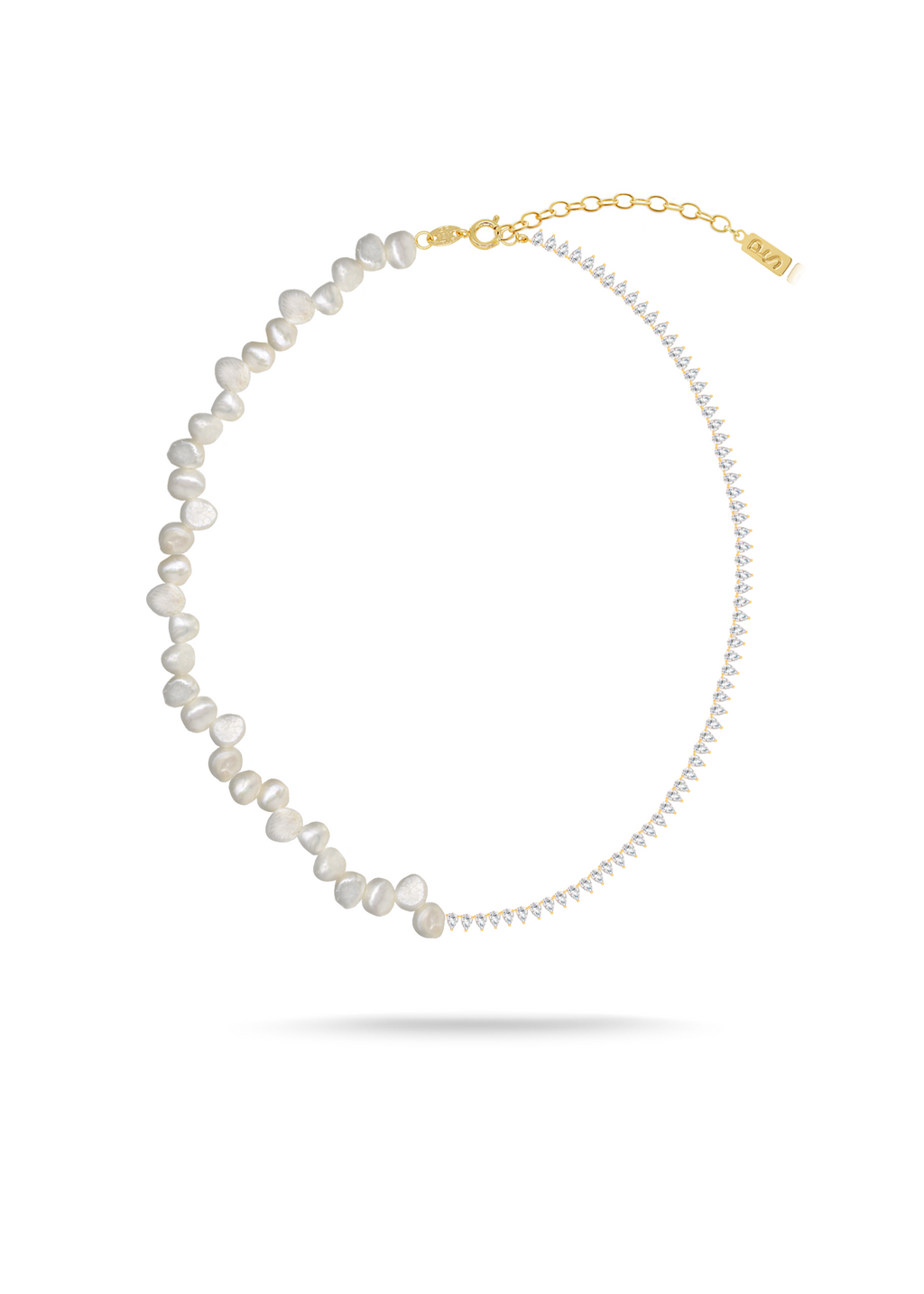 AMIRA Tennis Choker - White