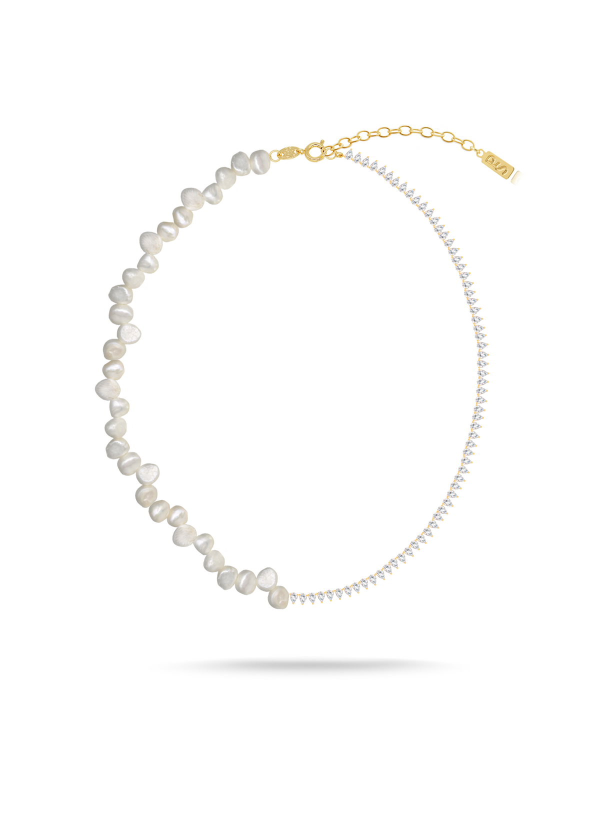 AMIRA Tennis Choker - White