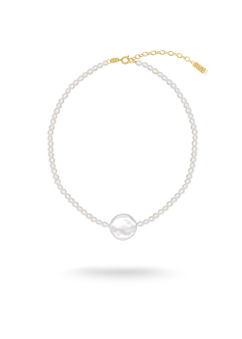 BAHIA Necklace - Version solo perlas