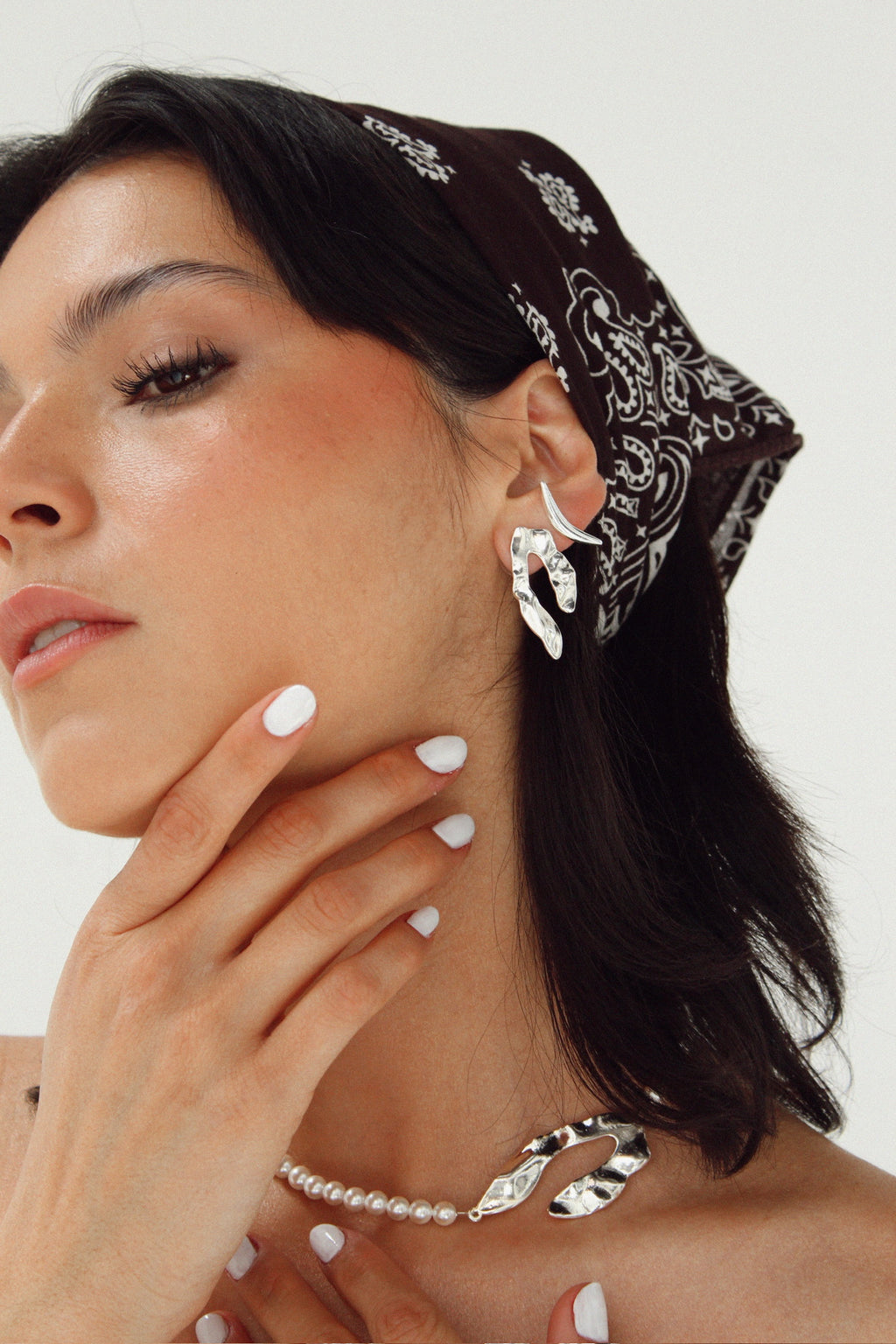 PALOMA MINI Silver Earrings