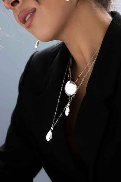 JASMINE TINY NECKLACE Silver