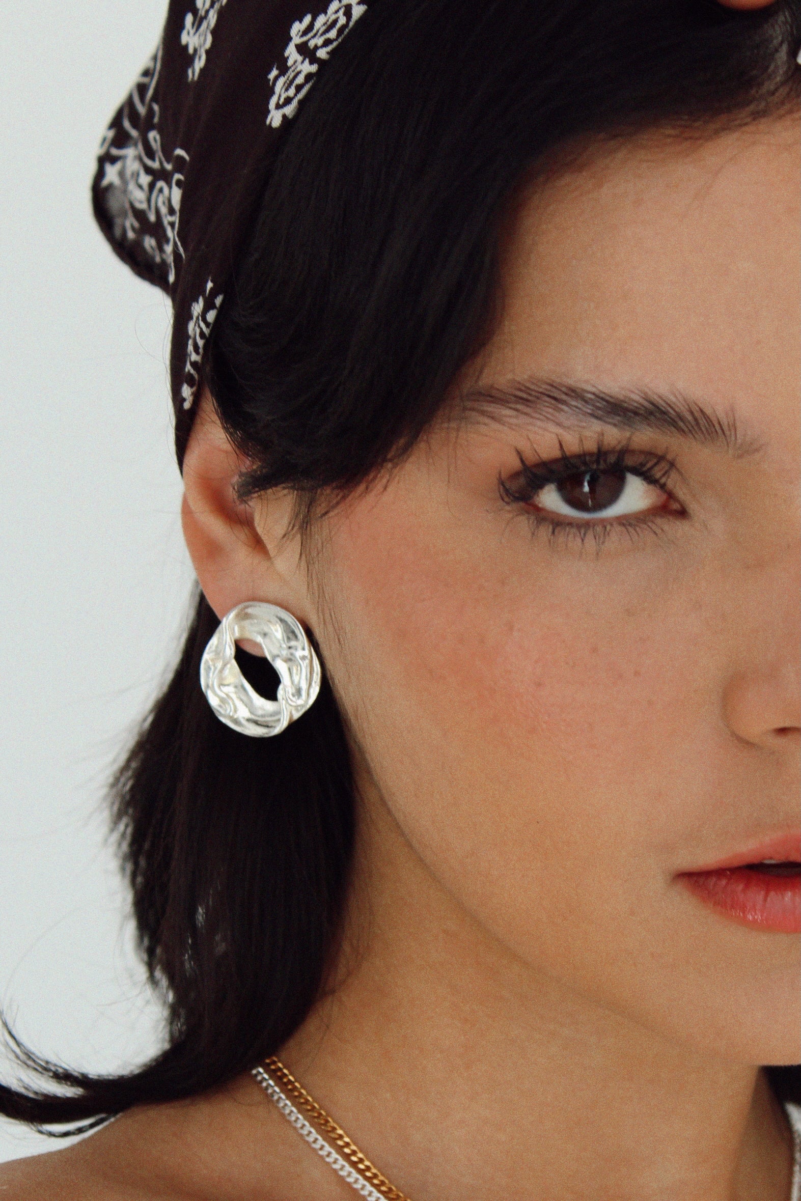MELT Silver Earrings