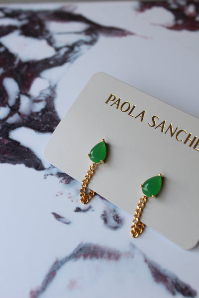 JADE Chain studs