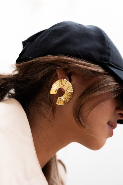 FLORA Earrings Gold