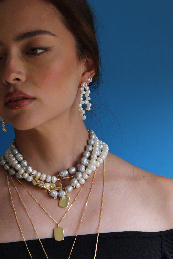 AMIRA Pearl Earrings