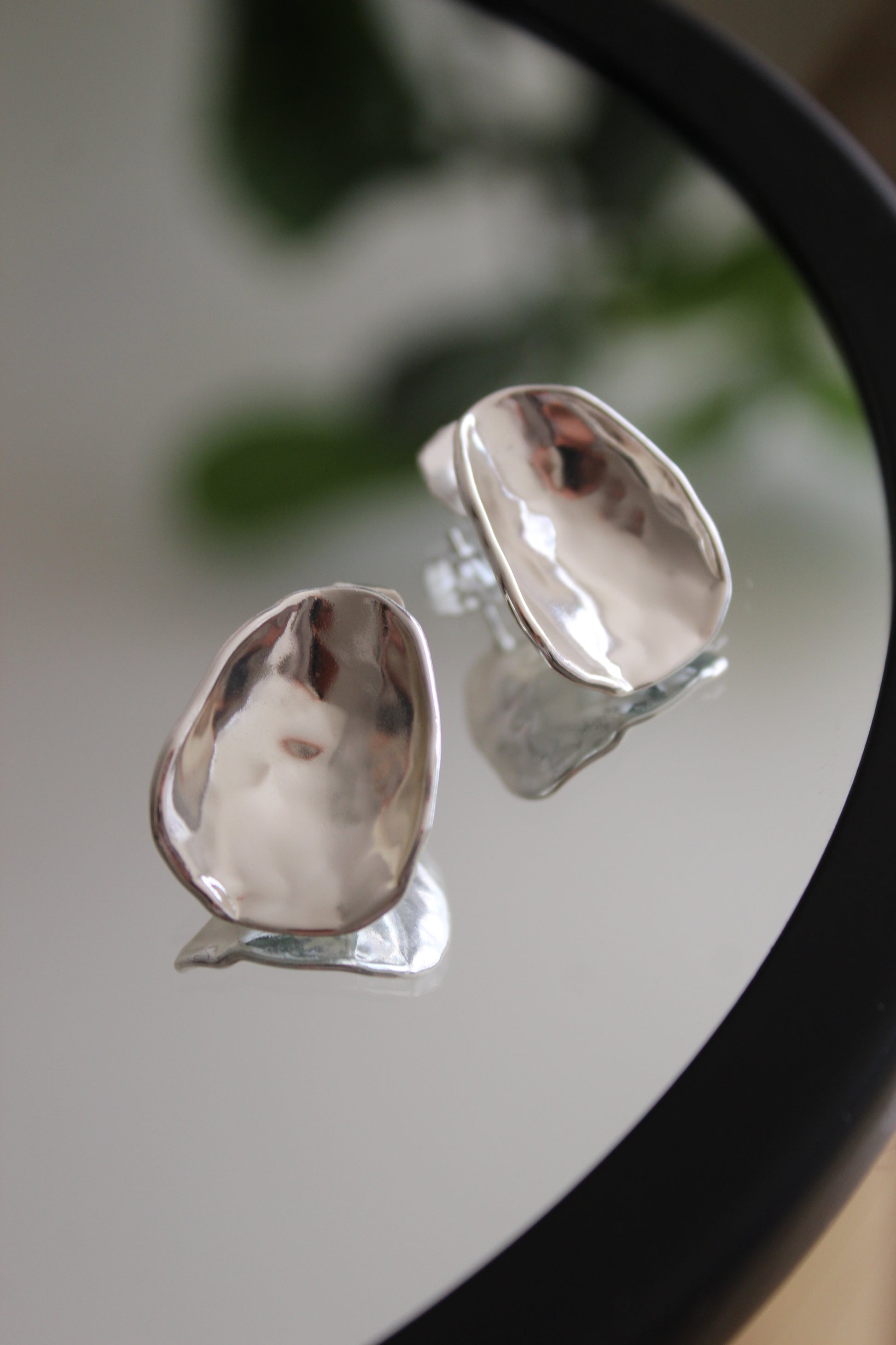 PETAL Silver Earrings