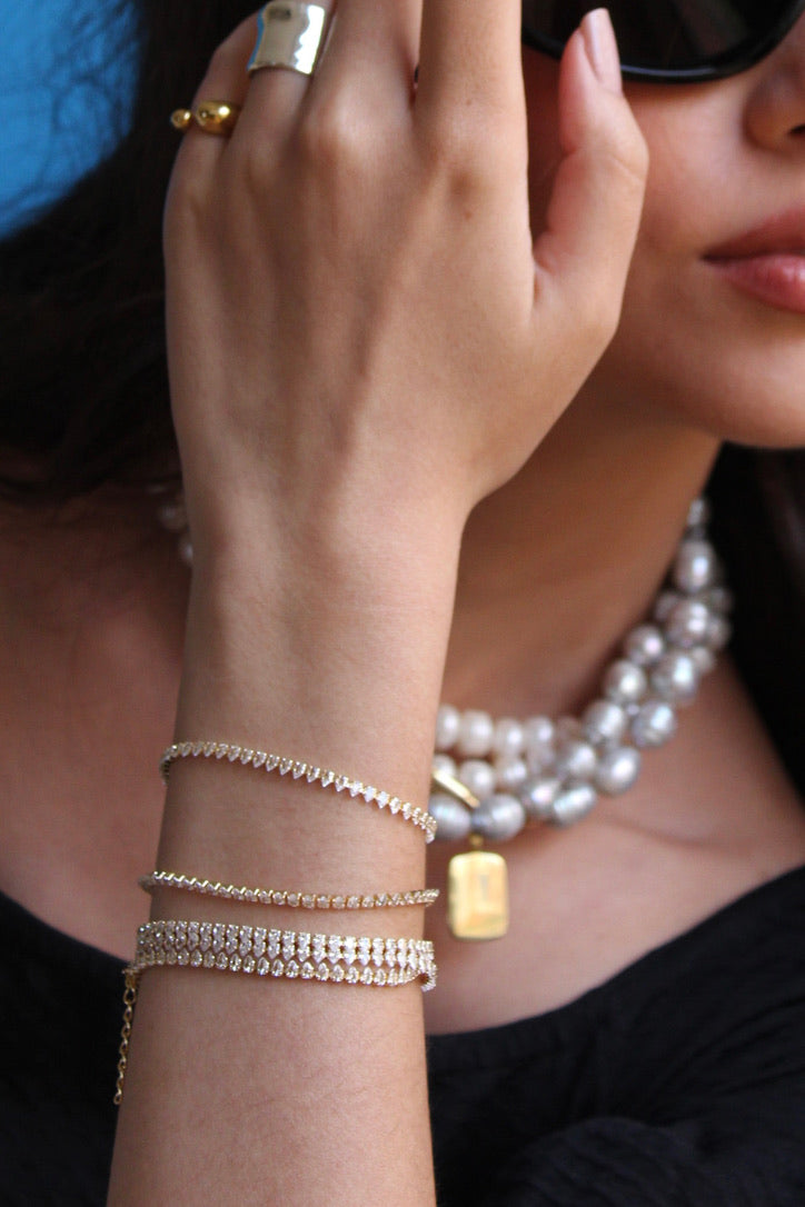 PEAR Tennis Bracelet