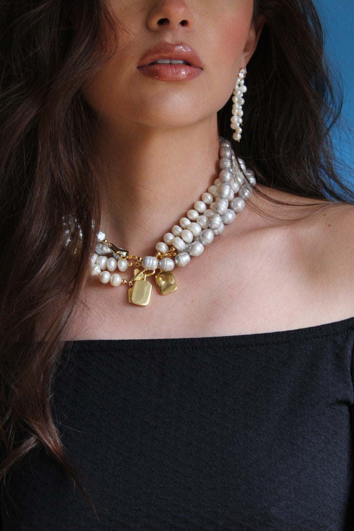 LOU Chunky Necklace - White