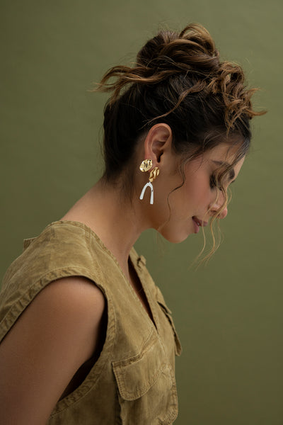 MATISSE Duo tone Earrings