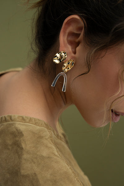 MATISSE Duo tone Earrings