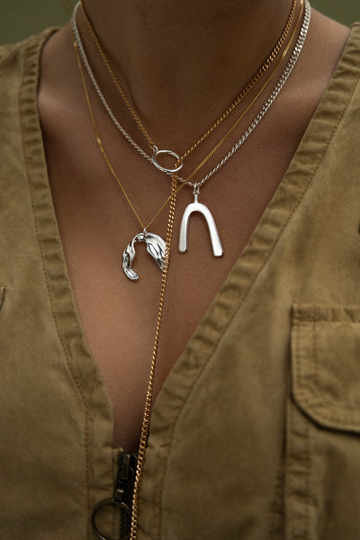 LASSO Silver Necklace