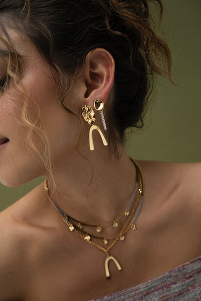 MATISSE Gold Earrings