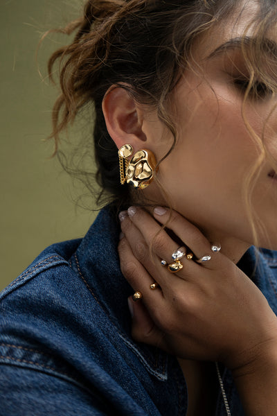 DUNE Gold Earrings