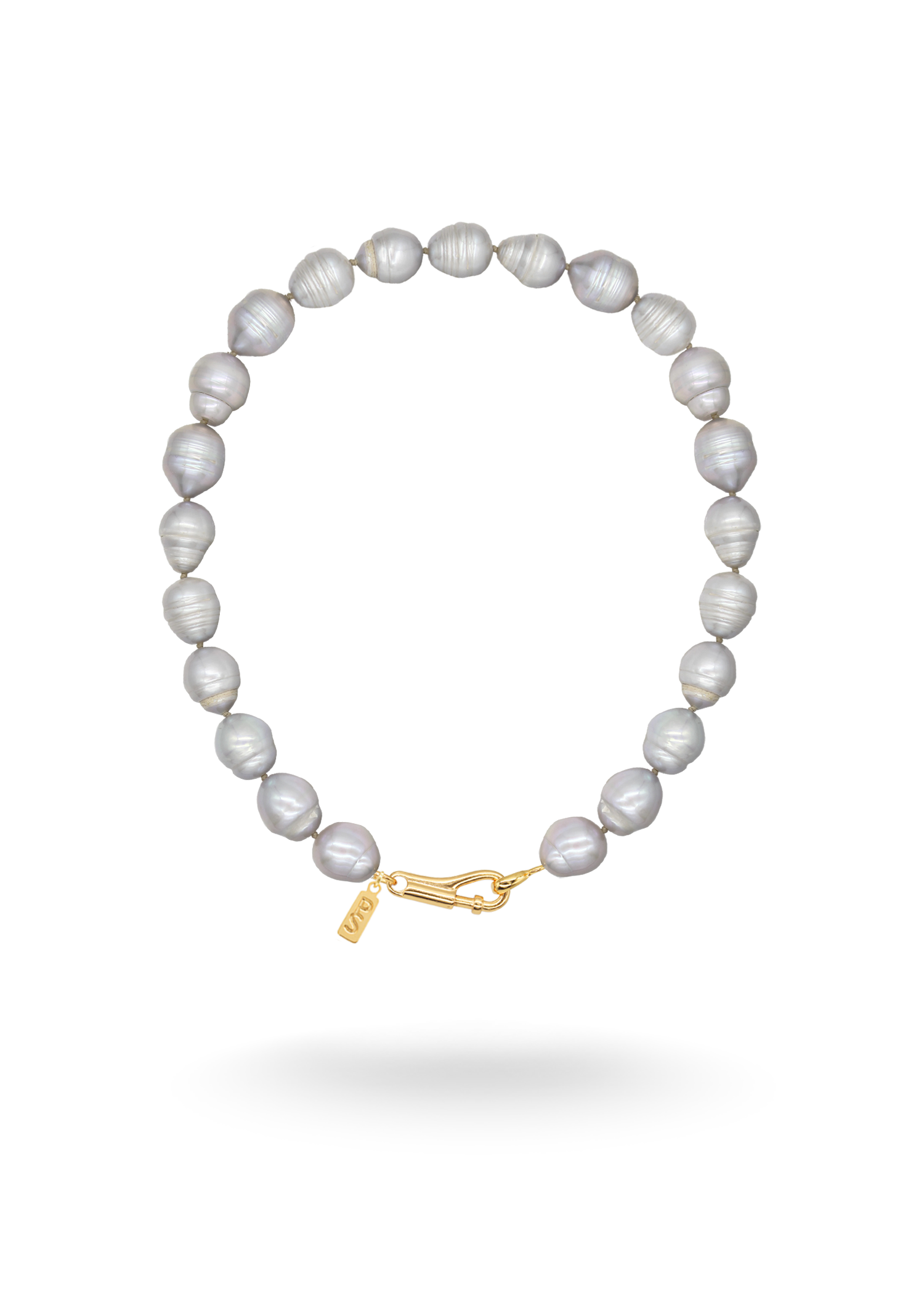 LOU Chunky Necklace - Gray