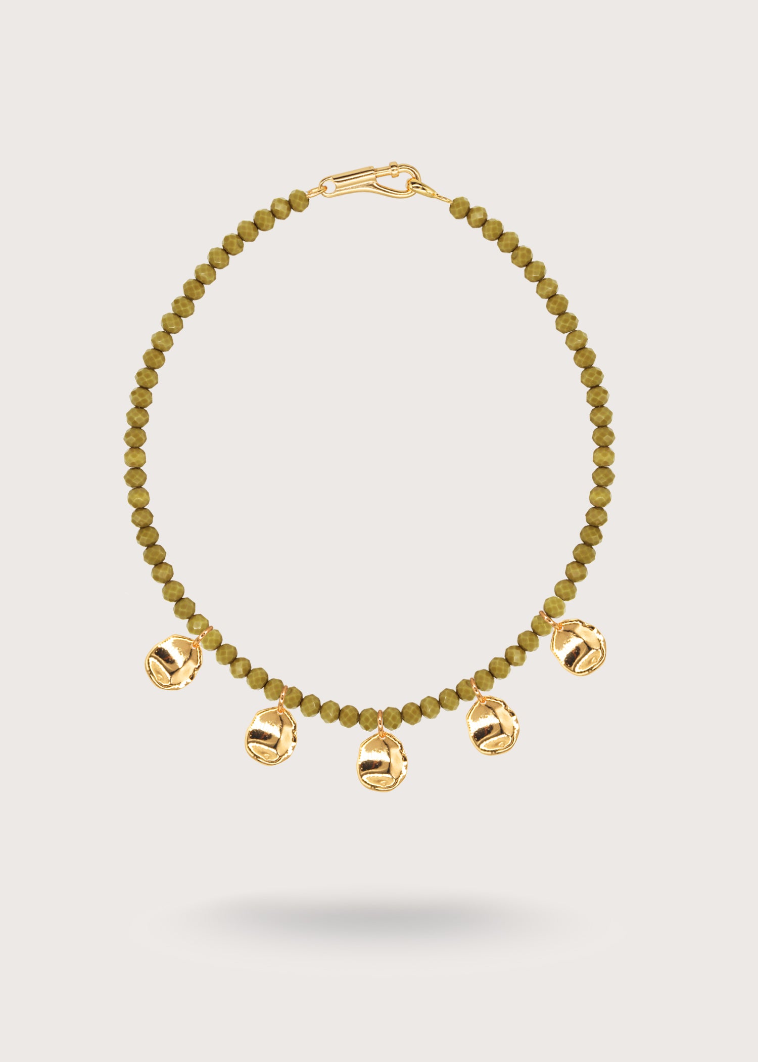 PETAL SAGE Gold Necklace